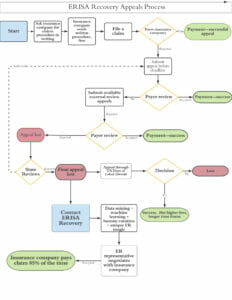 ERISA Recovery Insurance Appeals Process Flowchart